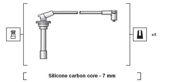 MAGNETI MARELLI Süütesüsteemikomplekt 941318111080